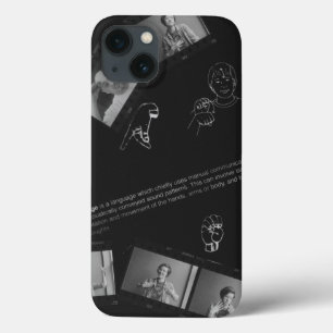 iPhone 13 Coque Photographie en langage des signes