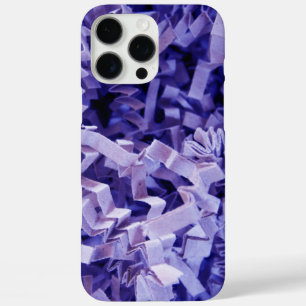iPhone 16 Pro Max Case Photographie en papier broyé crêpé violet