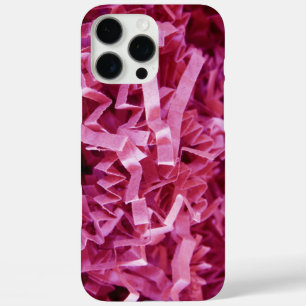 iPhone 16 Pro Max Case Photographie en papier cisaillé rose