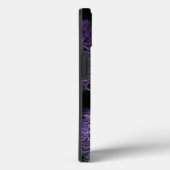 Coques Case-Mate iPhone Photographie Fleurs violettes Monogramme (Verso / Droite)