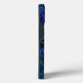 Coques Case-Mate iPhone Photographie florale bleu violet (Verso / Droite)