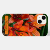 Coques Case-Mate iPhone Photographie florale, Canadian Daylily (Verso (horizontal))