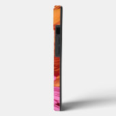 Coques Case-Mate iPhone Photographie florale moderne rose et orange Gerber (Verso / Gauche)