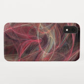 Coques Case-Mate iPhone PHOTON CRAZY Vagues Fractées gris pourpre (Dos (Horizontal))
