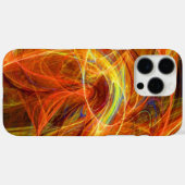 Coques Case-Mate iPhone PHOTON FROID Orange Jaune Abstrait (Verso (horizontal))