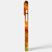Coques Case-Mate iPhone PHOTON FROID Orange Jaune Abstrait (Verso / Gauche)