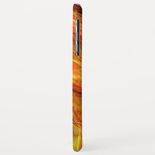 Coques Case-Mate iPhone PHOTON FROID Orange Jaune Abstrait (Dos/Gauche)