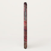 Coques Case-Mate iPhone PHOTON FROID rose gris fractal Vagues (Dos/Gauche)