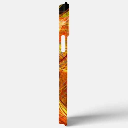 Coques Case-Mate iPhone PHOTON FROID rose orange (Verso / Droite)