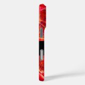 COQUES Case-Mate iPhone PHOTON FROID ROUGE RUBY GEM STONE MONOGRAM (Verso / Droite)