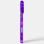 Coques Case-Mate iPhone PHOTON FROID Violet BleuVagues Fractées (Verso / Droite)