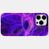Coques Case-Mate iPhone PHOTON FROID Violet BleuVagues Fractées (Verso (horizontal))
