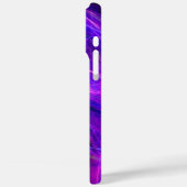 Coques Case-Mate iPhone PHOTON FROID Violet BleuVagues Fractées (Verso / Gauche)