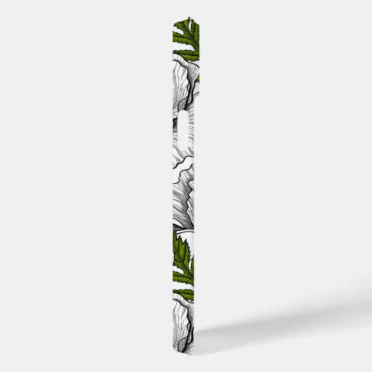 Coques Case-Mate iPhone Photos blanches sur blanc (Verso / Droite)