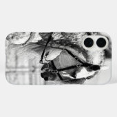 Coques Case-Mate iPhone Photos d'art noir et blanc (Verso (horizontal))