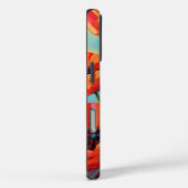 Coques Case-Mate iPhone Photos de couleur rouge (Verso / Droite)