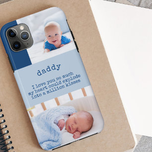 Case-Mate iPhone Case Photos de petit garçon avec des mots adorables pou