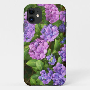 Case-Mate iPhone Case Photos de rose, mauve et bleu Hydrangeas