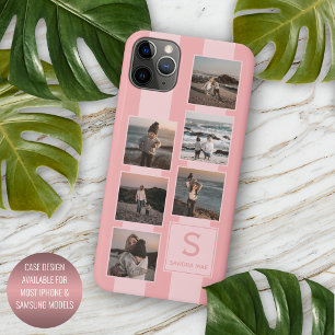 Case-Mate iPhone Case Photos personnalisés simples sur rose blush