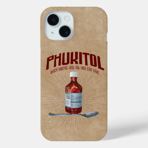 Coque Pour iPhone 15 Phukitol - Médecine de la frustration drôle