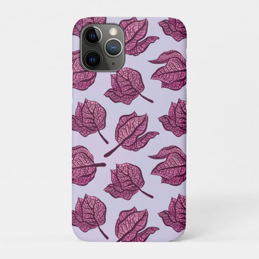 Coques Case-Mate iPhone Physalis rose Fleur Motif Pastel Botanique (Dos)