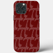 Coques Case-Mate iPhone Pi (Verso)