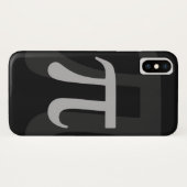 Coques Case-Mate iPhone Pi foncé (Dos (Horizontal))