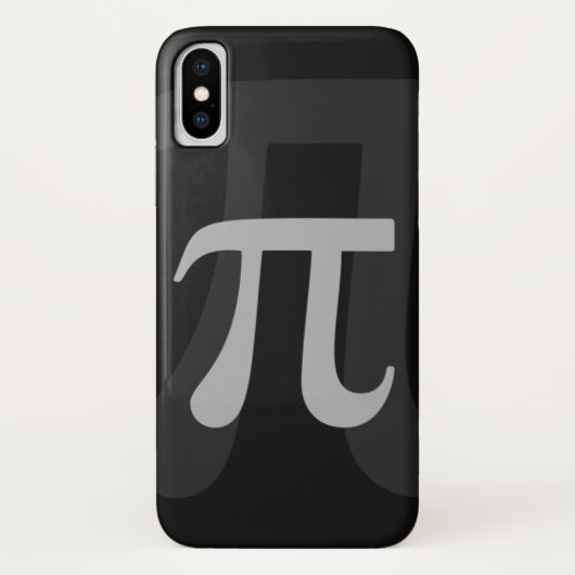 Coques Case-Mate iPhone Pi foncé (Dos)