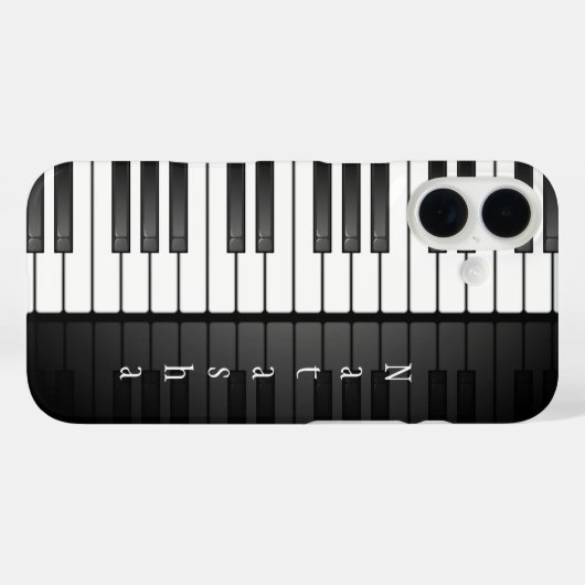 Coques Case-Mate iPhone Piano Keyboard Design Smartphone Case (Verso (horizontal))