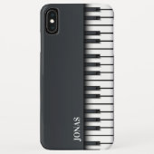 Coques Case-Mate iPhone Piano noir (Dos)