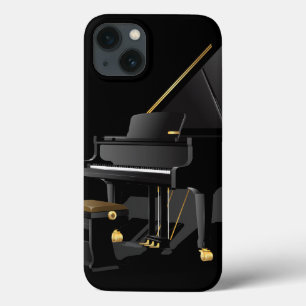 iPhone 13 Case Piano noir