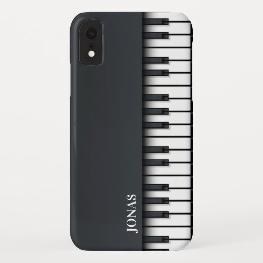 Coques Case-Mate iPhone Piano noir Abstrait (Dos)