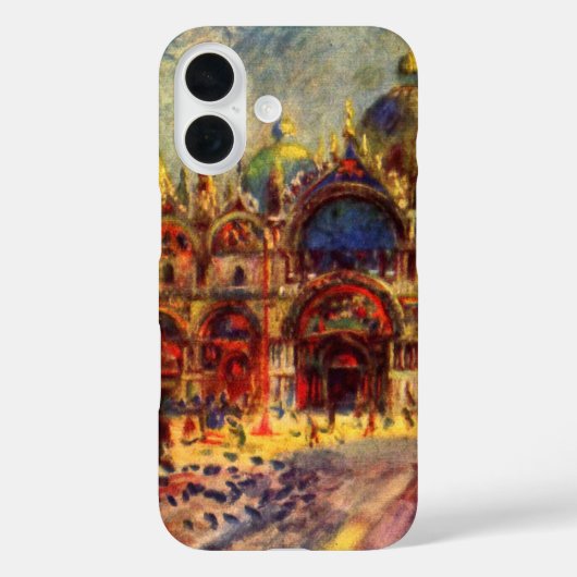 Coques Case-Mate iPhone Piazza San Marco, Venise par Pierre Renoir (Verso)