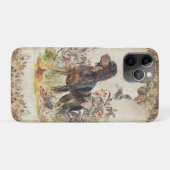 Coques Case-Mate iPhone Picardy Spaniel, chasse aux oiseaux (Dos (Horizontal))