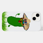 Coques Case-Mate iPhone Picker Personne Avec Sombrero Mexicain (Verso (horizontal))