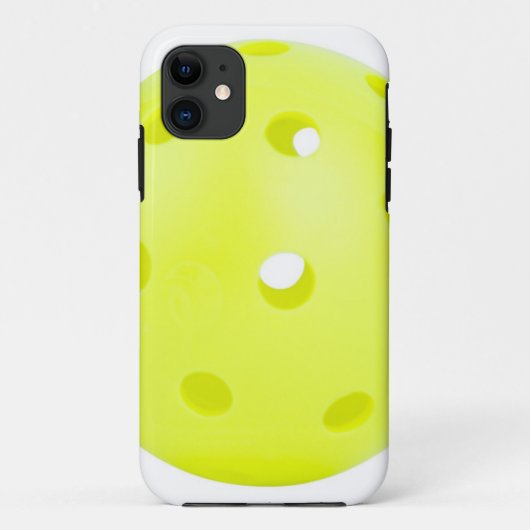 Coques Case-Mate iPhone Pickle BAll jaune (Dos)