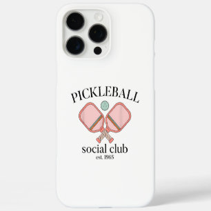 Coques iPhone 16 Pro Max Pickle Ball Social Club EST 1965 Hommes Femmes