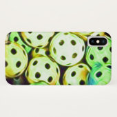 Coques Case-Mate iPhone Pickleball Dream Yellow and Green Balls (Dos (Horizontal))