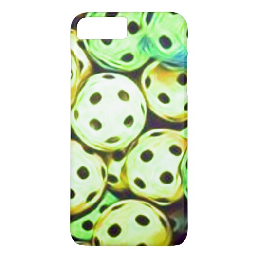Coques Case-Mate iPhone Pickleball Dream Yellow and Green Balls (Dos)