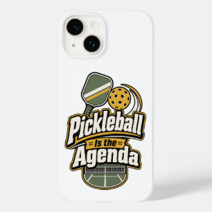 Coque Pour iPhone 14 Pickleball Est à l'Ordre du Jour Cadeau Pickleba