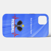 Coques Case-Mate iPhone Pickleball Good for the Heart personnaliser (Verso (horizontal))