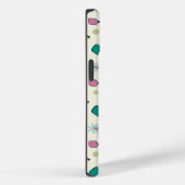 Coques Case-Mate iPhone Pickleball ! Monogramme coloré Motif initial (Verso / Droite)