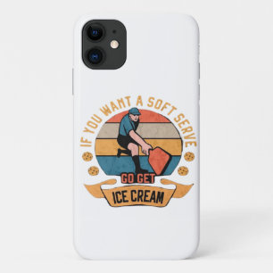 Case-Mate iPhone Case Pickleball Si vous voulez une Soft Serve allez che