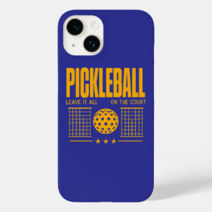Coque Pour iPhone 14 Pickleball Spirit - Laissez Tout Sur La Cour