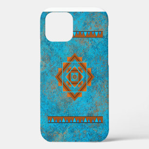 Case-Mate iPhone Case Pics Turquoise Géométrique des Montagnes du Sud-Ou