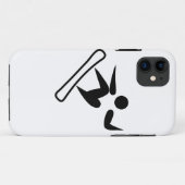 Coques Case-Mate iPhone Pictogramme de snowboard (Dos (Horizontal))