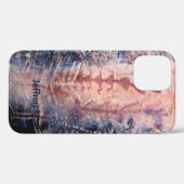 Coques Case-Mate iPhone Pictogrammes Anciens Petroglyphes Sud-Ouest, Nom, (Verso (horizontal))