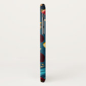 Coques Case-Mate iPhone pièces de banane et de fraise (Dos/Gauche)