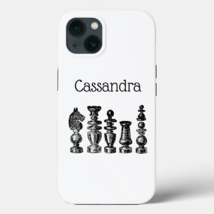 Case-Mate iPhone Case Pièces de jeu d'échecs Art vintage
