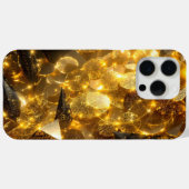 Coques Case-Mate iPhone Pièces de Rune d'or (Verso (horizontal))